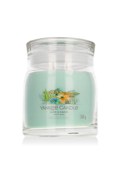 Yankee Candle Κερί Αρωματικό σε Μεσαίο Βάζο Signature – Αλόη & Αγκάβη, 368 γρ.