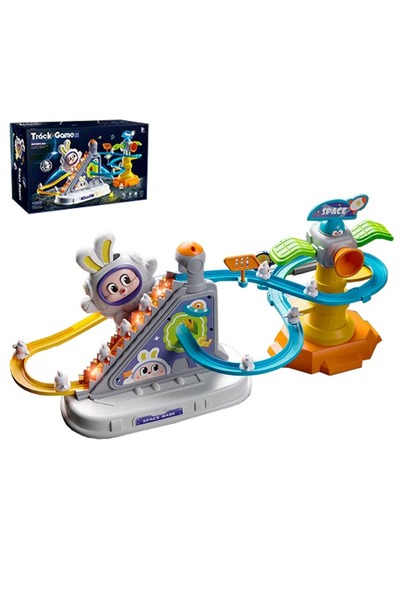 CasaDesteapta.ro Circuit Iepur, Interactiva Space Track Game Muzica Lumini (6...