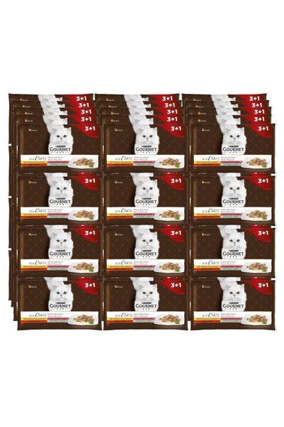 PURINA NESTLE Purina Gourmet Perle Ala Carte Mix Arome 60x85g