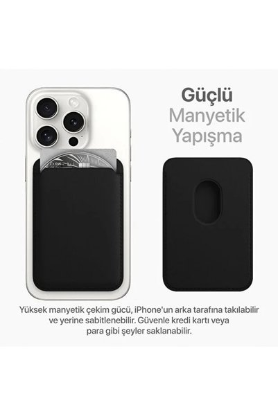WOTOBEUS حامل بطاقات الهاتف المغناطيسي المتوافق مع MagSafe بتصميم M.Salah الفاخر - جلد نباتي - تصميم نحيف