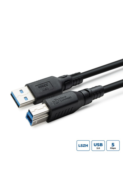 MicroConnect USB3.0AB1B-LSZH 1m