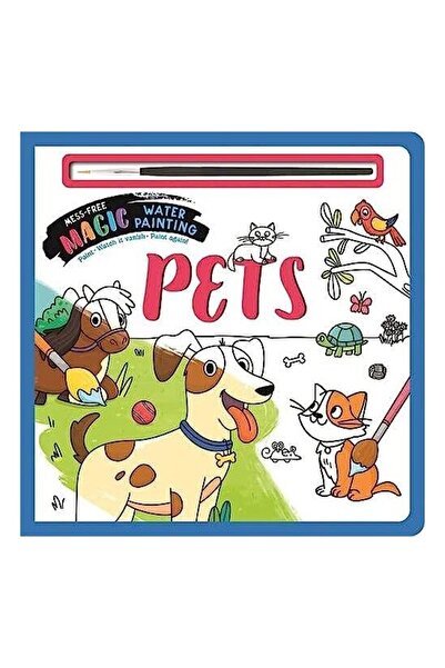 Igloo Books Animale de companie: Pictură magică cu apă, fără mizerie