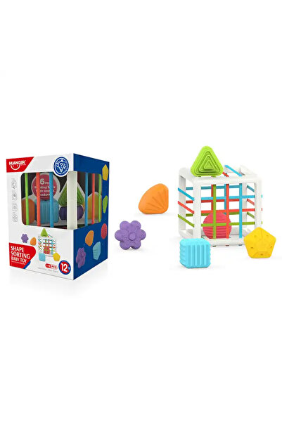 OEM Cub sortator cu elastice si forme pentru bebe 12+