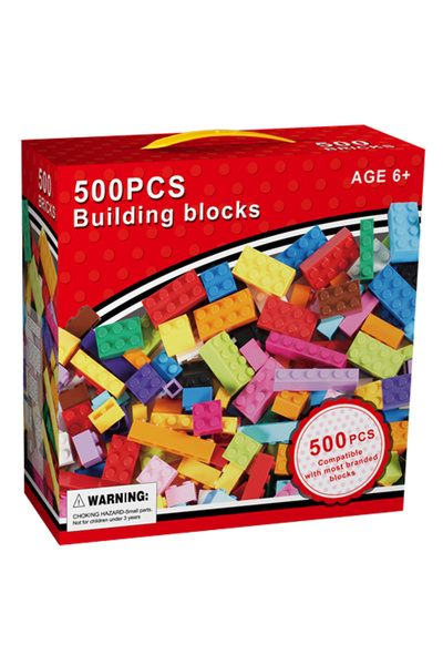 OEM Set 500 de piese de construit pentru copii - blocuri creative educative