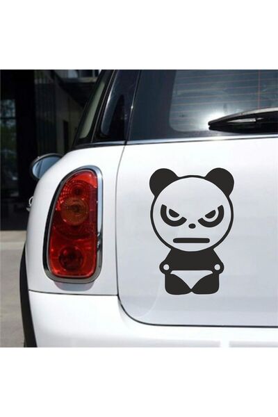 Hediyeni Al Angry Male Panda Vehicle, Car, Auto, Motorcycle, Helmet, Laptop, ...