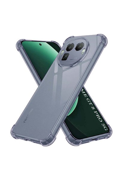 Techsuit Husă pentru Realme GT 8 Pro, Antișoc, din Silicon Transparent [Cu de...