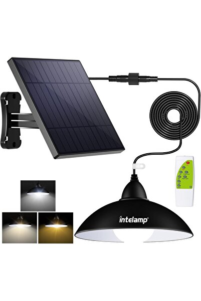 Choice intelamp 4000mAh Solar Pendant Lights Indoor Outdoor With Remote Day/N...