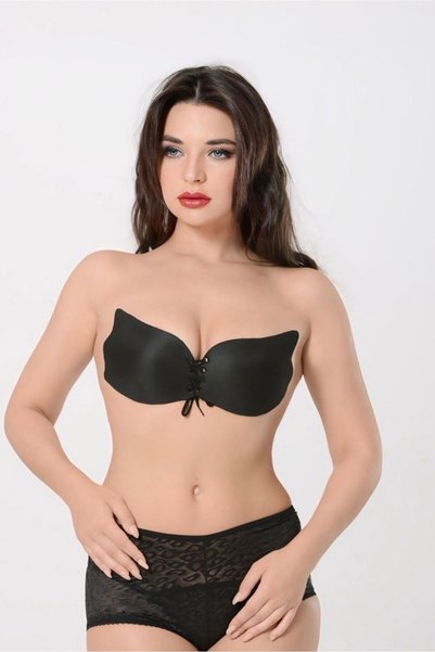 Sistina Concepta Black Snap Bra-519 - (222858) Size XL