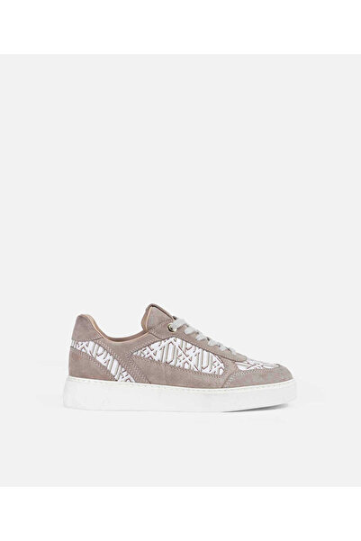İpekyol Monogram desen deri içerikli sneaker