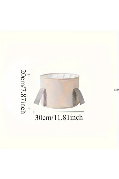 Choice 1pc Foldable Portable Folding Foot Soak Bath Tub with Heat Preservatio...