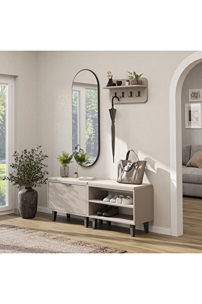 ROOMART Nord Vestiyer Takımı Askılıklı, Kapaklı Bench, Kapaksız Bench, Modüle...