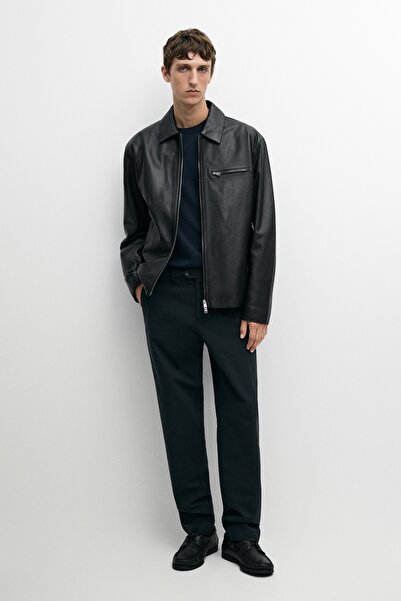 Massimo Dutti %100 pamuklu slim fit pantolon