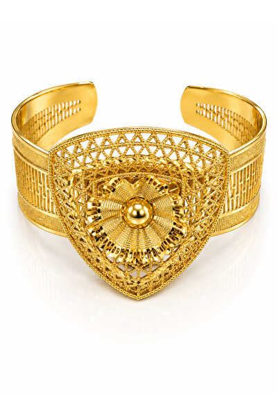 BELLA CİAO Gold-Tone Cuff Bracelet – Design 36