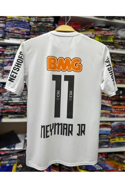 BREATHLESS Santos Neymar Jr. 11 Numara Yetişkin Forması