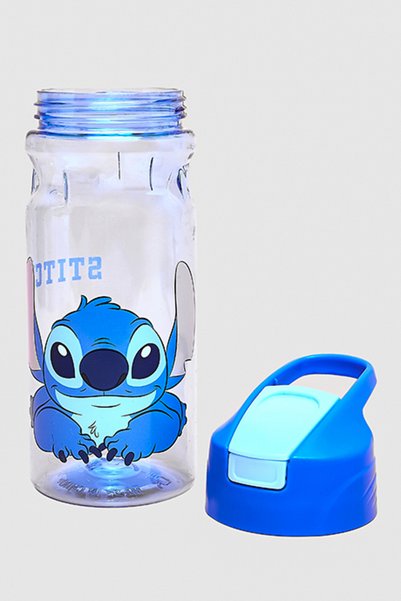 R&B Stitch Print Sipper Water Bottle - 500ml