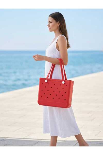 E evalupe Women's Beach Bag – Perforated Eva Material – Water Resistant – Sui...