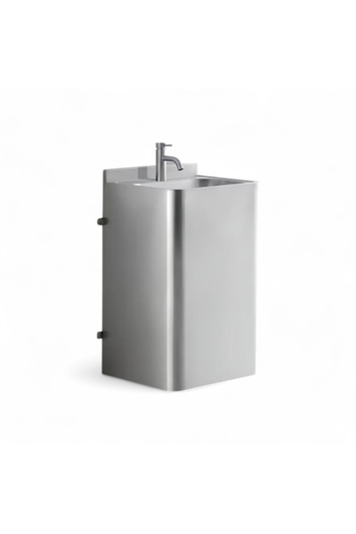 helemend Square Vertical Stainless Steel Washing Machine - Helmand