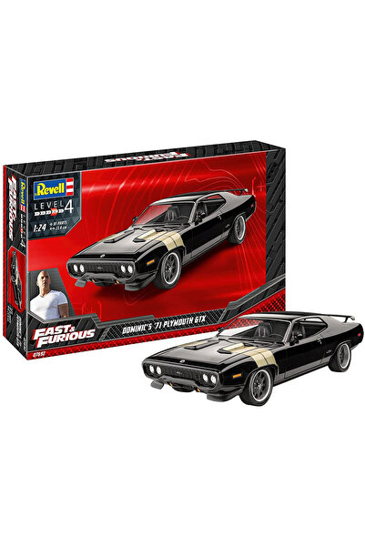Revell Fast Furious Dominic 1971 Plymouth GTX 1:24