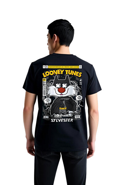 PayBuy Men's Graphic Printed Nostalgic Cartoon Character Short Sleeve Relaxed...