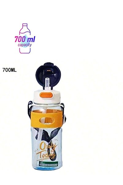 Generic Kids Water Bottle with Straw – 700ML, BPA Free, Leakproof – Flip Lid,...