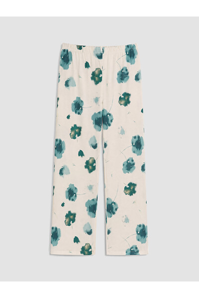 LC Waikiki Floral Women's Pajama Bottoms with Waist Cord by Uzg Store for Sty...