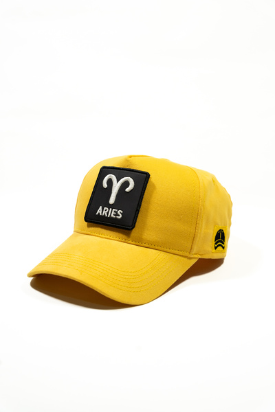 all hats قبعة قابلة للتبديل مزينة برقعة برج الحمل من نوع Aries Koç |   قبعة ب...