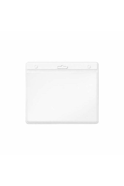 NO NAME Mas 3510 54X86 100-Pack Transparent Horizontal Plastic Card Bag