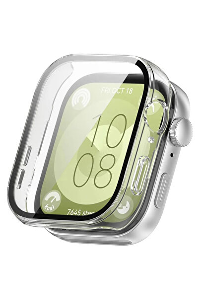 Techsuit Defense360 Pro + Προστατευτικό Οθόνης Huawei Watch Fit 3 Διαφανές