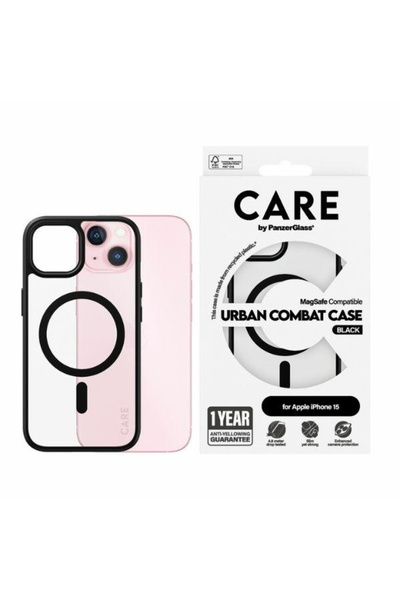 CARE by PanzerGlass® Θήκη CARE by PanzerGlass Urban Combat για iPhone 15 6,1 ...