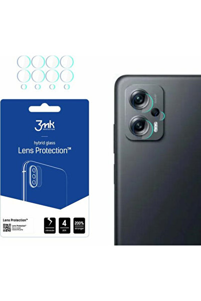 3MK Προστασία Φακού POCO X4 GT 5G [Πακέτο 4 τεμαχίων]