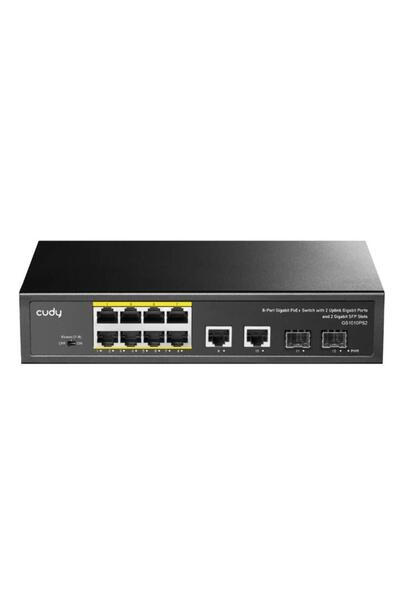 cudy GS1010PS2 Switch Gigabit PoE+ cu 8 porturi