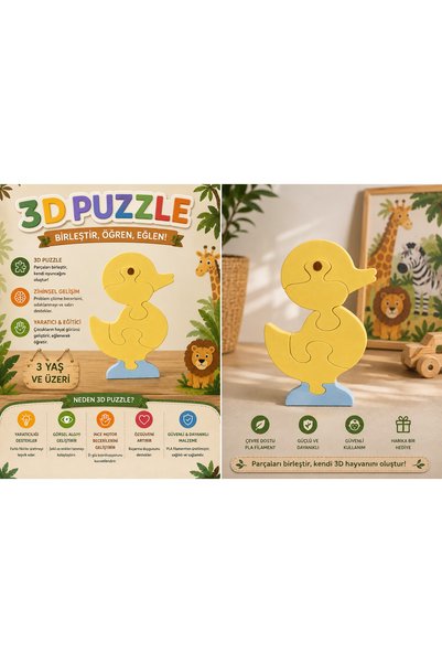 GIFTPALACE Zoo Duck 3D Puzzle