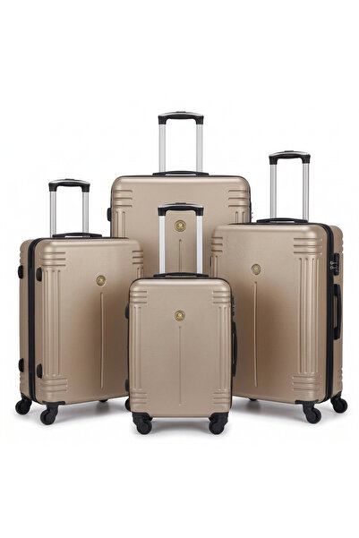 Dubai Power 4-Piece ABS Hard Shell Luggage Set for Family, 20/24/28/32 Inch, ...
