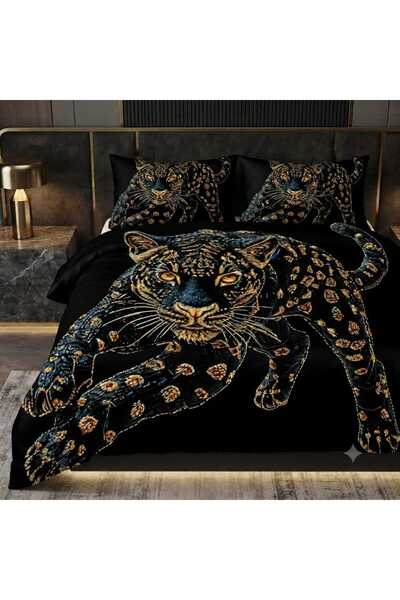 AngelsHome Special Edition Brand Double Size 240*260 cm Satin Cotton Luxury D...