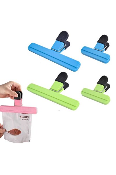 STARSTAR 10 potato chip clips, snack bag clips, multi-colored