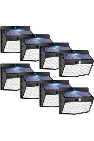 STARSTAR Outdoor Solar Lights [8 Pack/3 Modes] Solar Lights with Motion Senso...