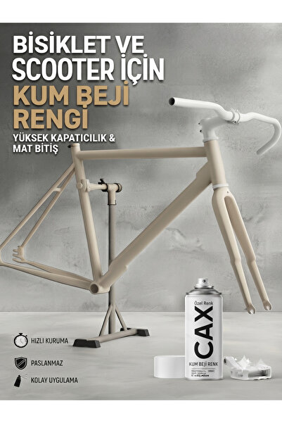 caxcolors CAX Akrilik Sprey Boya - 400 ml, Bisiklet ve Scooter Boyası