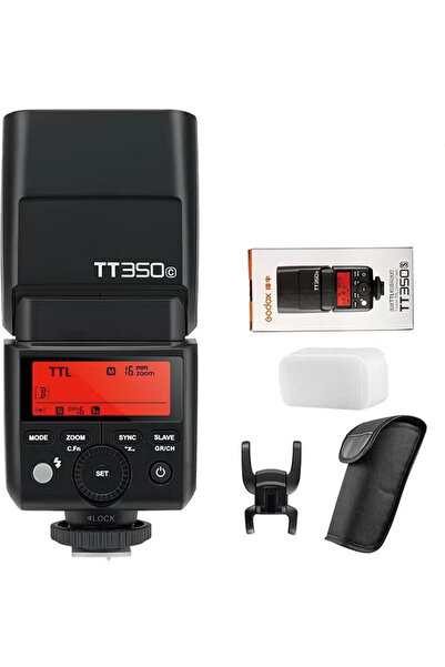 Godox TT350C Flash for Canon Camera, 2.4G Wireless Speedlight Canon GN36 1/80...