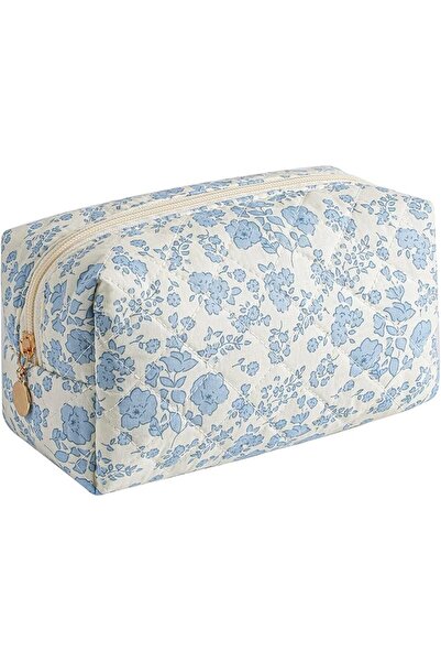 HHQQWZ Makeup Bag Travel Cosmetic Bag for Women Girls, Zipper Make Up Pouch, ...