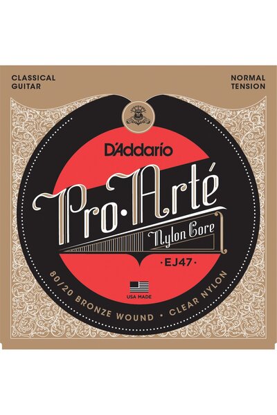 D'Addario EJ47 Klasik Tel Seti Normal Tension Gold
