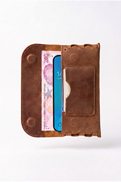 BeeBlack 100% Genuine Leather Wallet - with Magnet and Hand Strap - Minimal M...