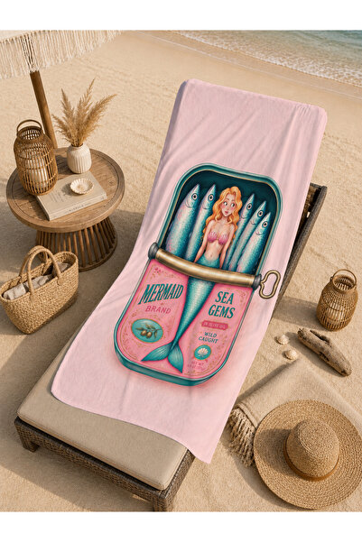 Evmila Pop Art Pink Cover Phone Retro Patterned 70x150 Prosop de plajă - Pros...