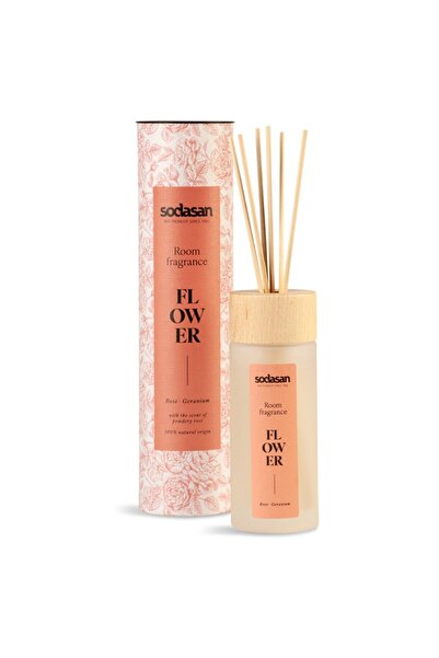 Sodasan Odorizant de cameră cu trandafir, 200ml