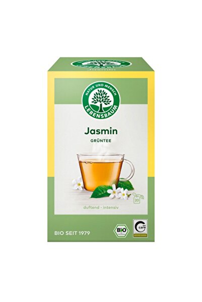 Lebensbaum Ceai verde cu iasomie, 20 plicuri bio, 30g