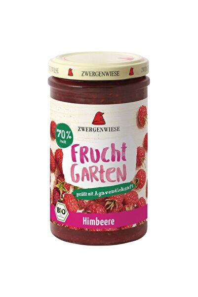 Zwergenwiese Gem de zmeură îndulcit cu nectar de agave, fără gluten, bio, 225g