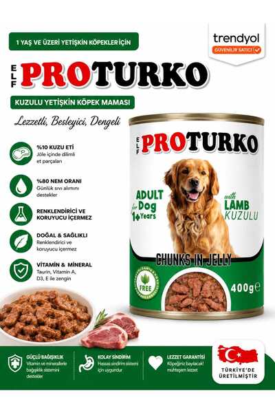 Pro Turko Kuzulu Köpek Yaş Maması