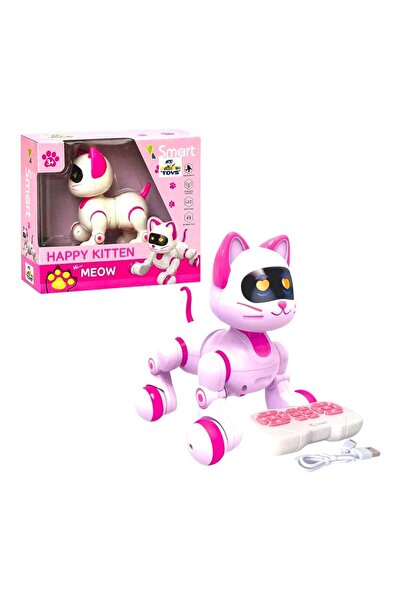 Pasifik KUMANDALI ROBOT KEDİ 6602 İNTERAKTİF HAPPY KİTTEN HAREKETLİ SESLİ IŞI...