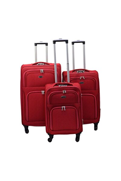 OEM Set de trolere, My Travel A03, trei dimensiuni, 20 ", 24 ", 28 ", roșu