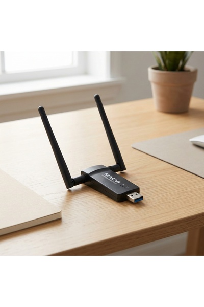 DeaL Adaptor Wireless USB 3.0 Dual Band 1200 Mbps — Viteză Maximizată 🌐 🚀