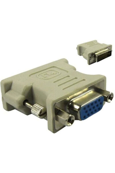 MicroConnect Μετατροπέας DVI-D / VGA αρσενικό σε DVI-D / VGA θηλυκό Λευκό 1 τ...